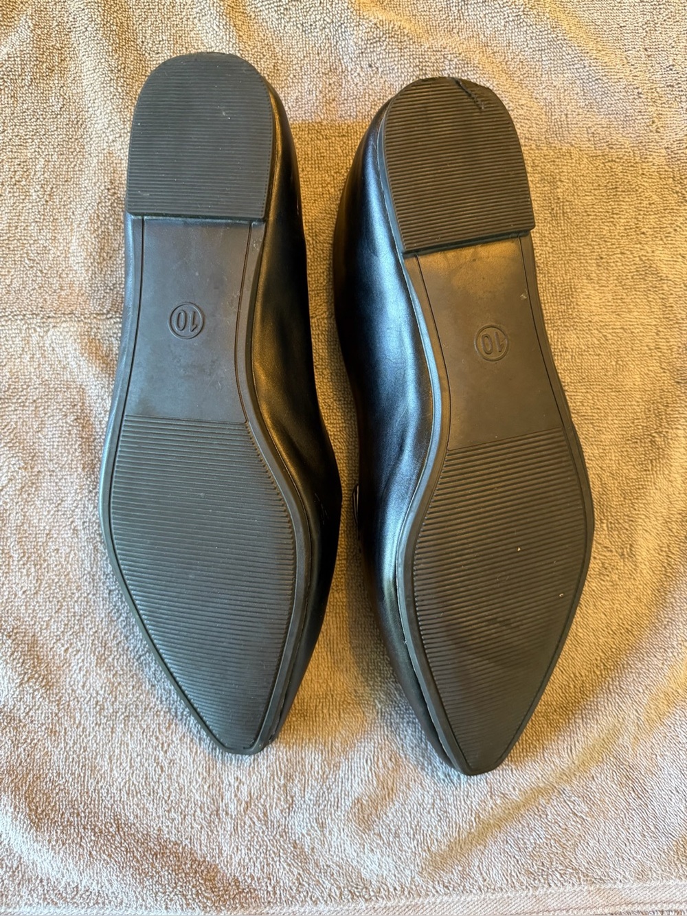Women’s Pointed Loafers/Flats - Black - Size 10 - Picture 4 of 5